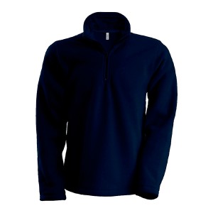 SWEAT POLAR M/FECHO 2BOLSOS AZUL ESCURO K912